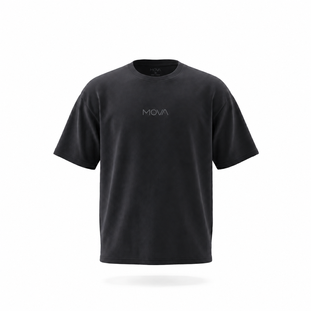 Black Over-Sized T