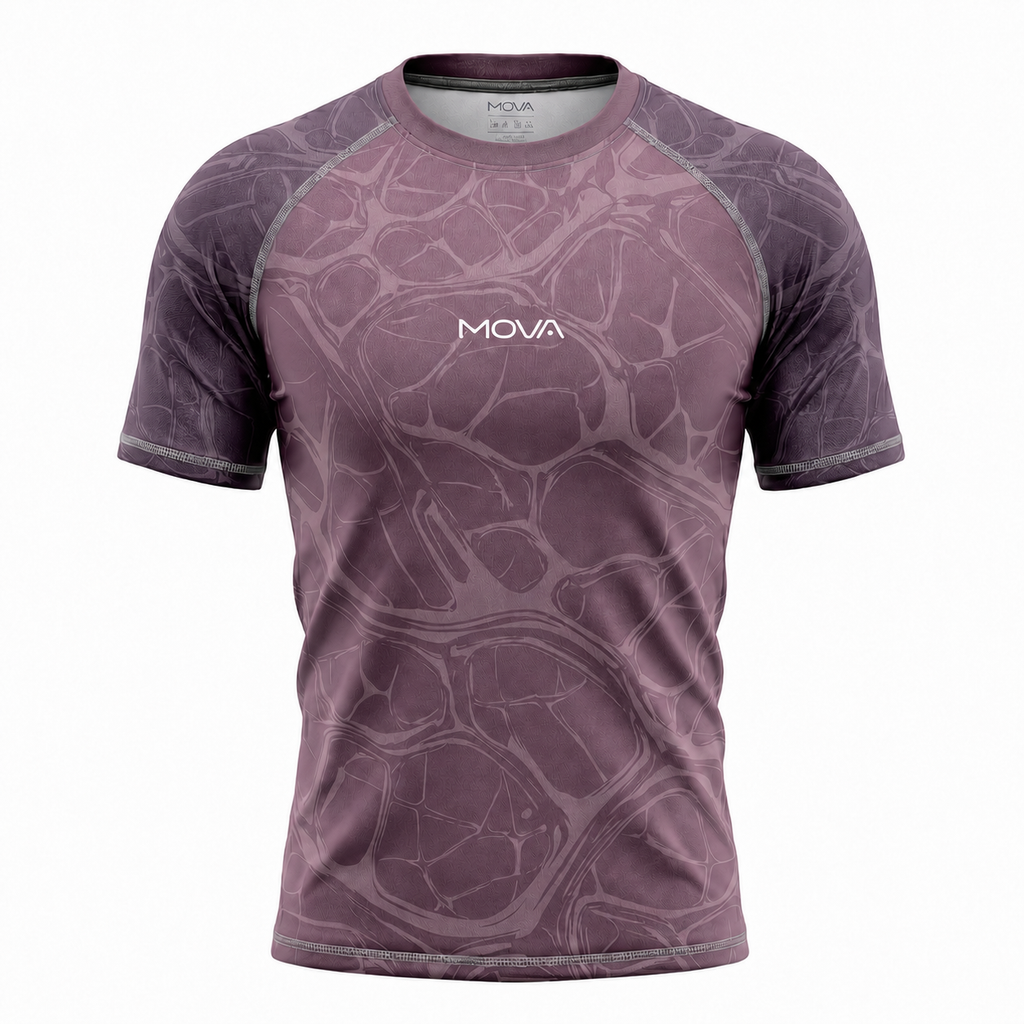 Burgundy Venom Compression T